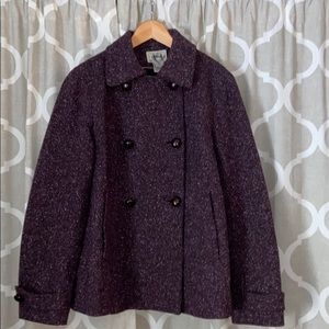 Classy wool tweed jacket